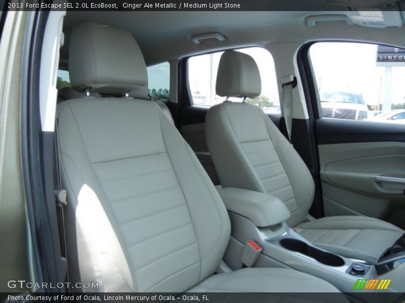 Ginger Ale Metallic / Medium Light Stone 2013 Ford Escape SEL 2.0L EcoBoost
