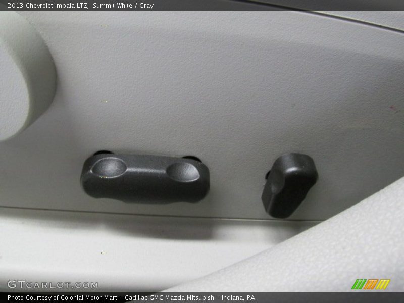 Summit White / Gray 2013 Chevrolet Impala LTZ