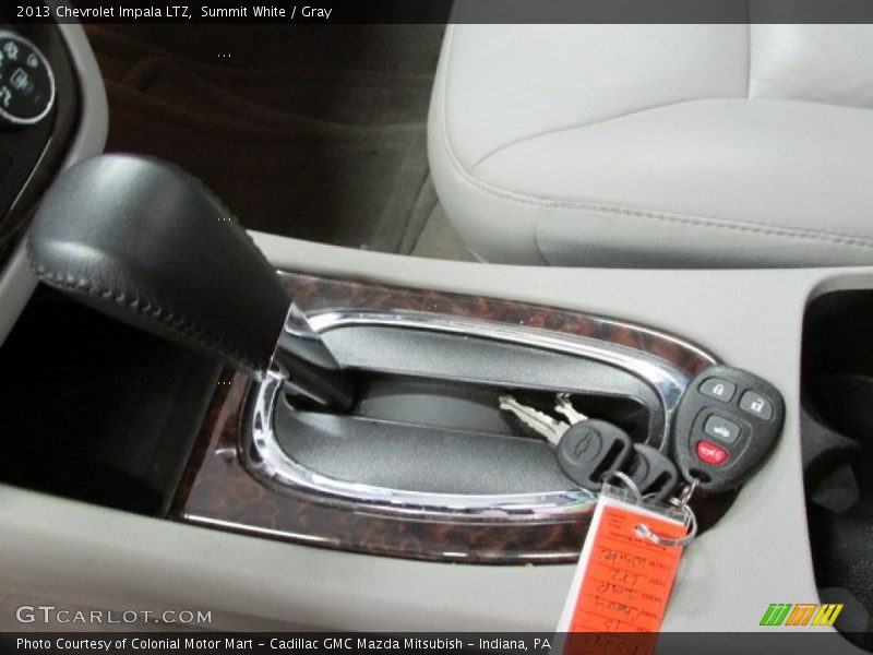 Summit White / Gray 2013 Chevrolet Impala LTZ