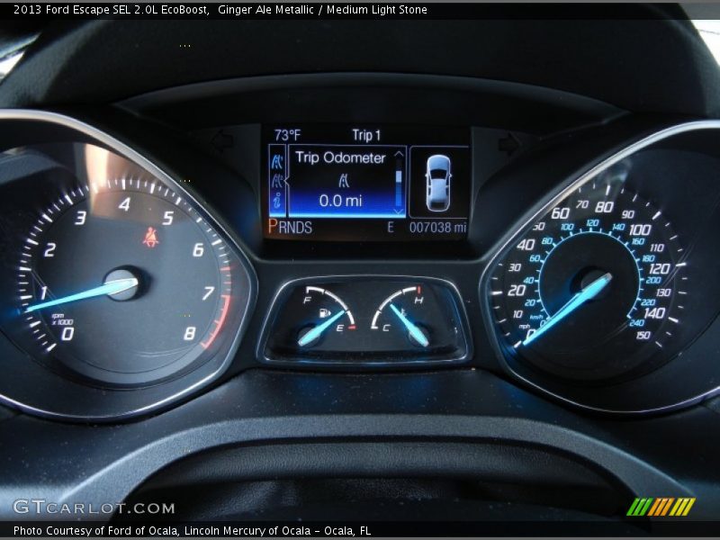 Ginger Ale Metallic / Medium Light Stone 2013 Ford Escape SEL 2.0L EcoBoost
