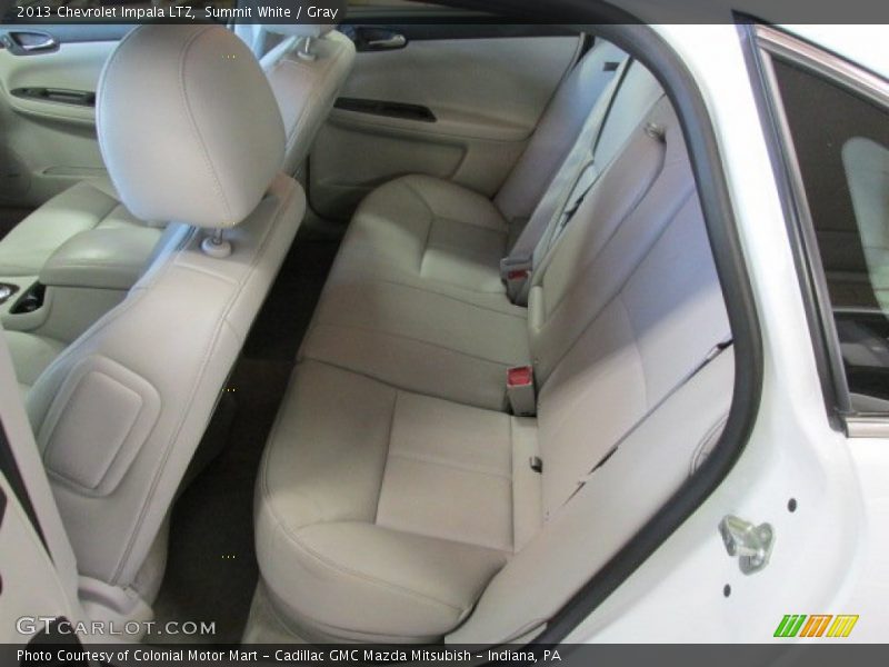 Summit White / Gray 2013 Chevrolet Impala LTZ