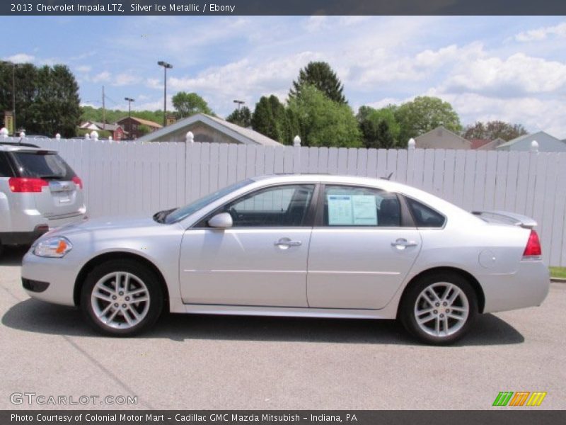 Silver Ice Metallic / Ebony 2013 Chevrolet Impala LTZ