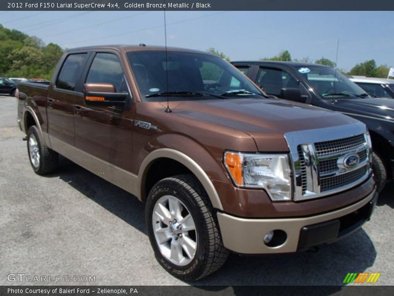 Front 3/4 View of 2012 F150 Lariat SuperCrew 4x4