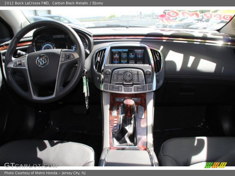Carbon Black Metallic / Ebony 2012 Buick LaCrosse FWD