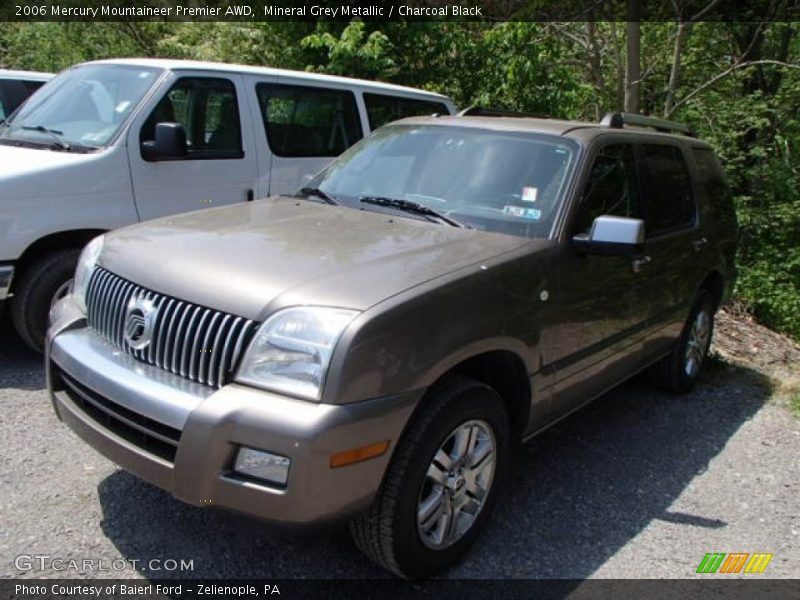 Mineral Grey Metallic / Charcoal Black 2006 Mercury Mountaineer Premier AWD