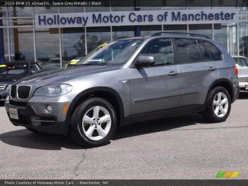 Space Grey Metallic / Black 2009 BMW X5 xDrive30i