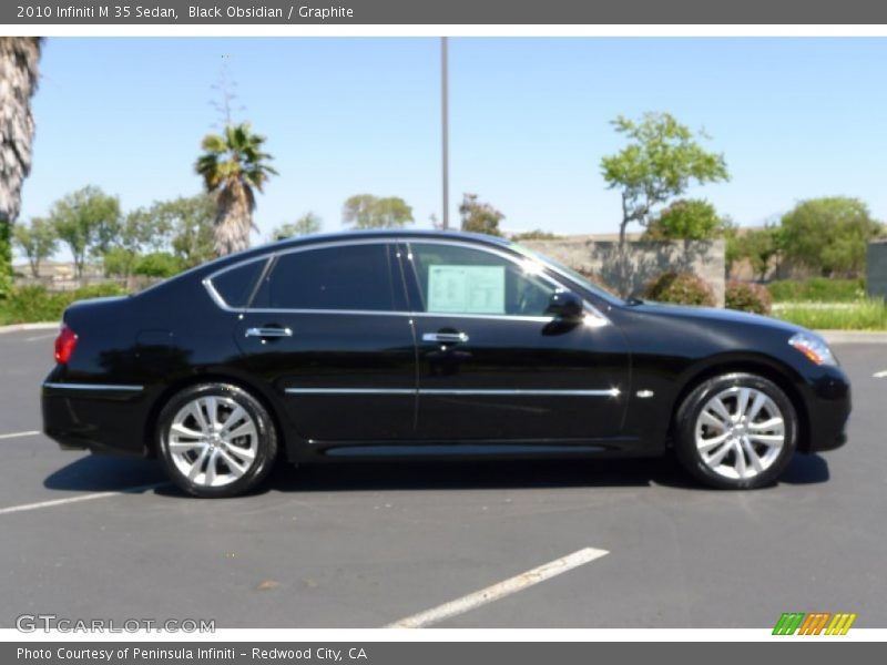 Black Obsidian / Graphite 2010 Infiniti M 35 Sedan