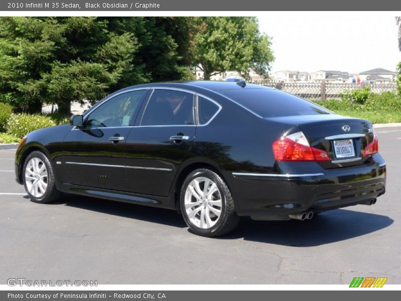 Black Obsidian / Graphite 2010 Infiniti M 35 Sedan