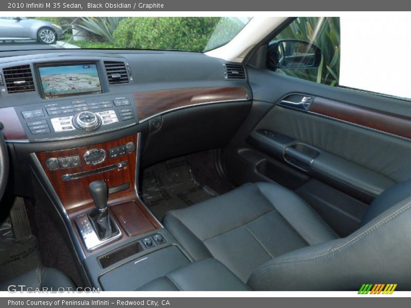 Black Obsidian / Graphite 2010 Infiniti M 35 Sedan
