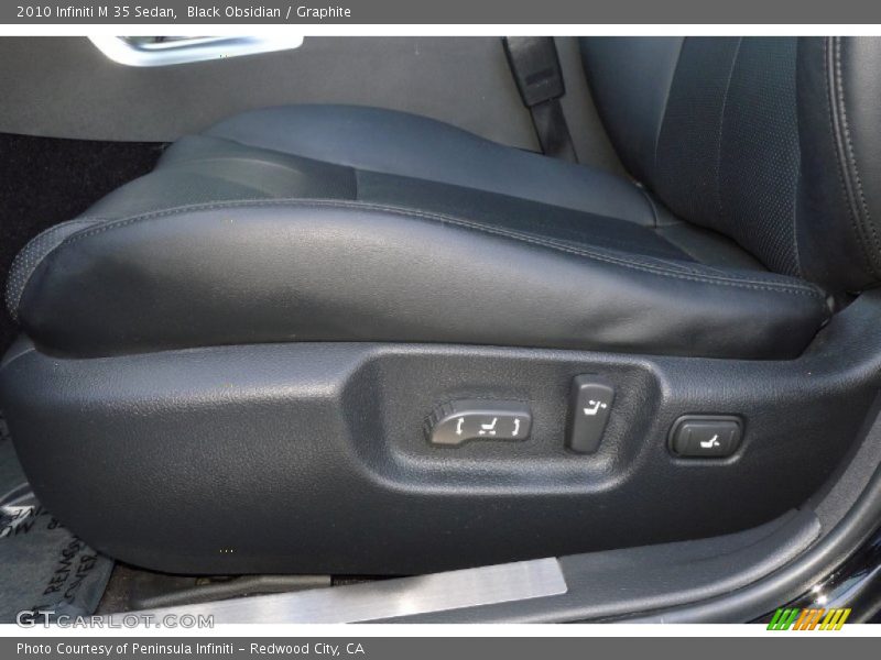 Black Obsidian / Graphite 2010 Infiniti M 35 Sedan