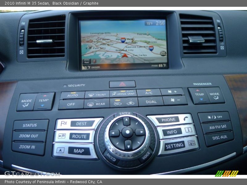Black Obsidian / Graphite 2010 Infiniti M 35 Sedan