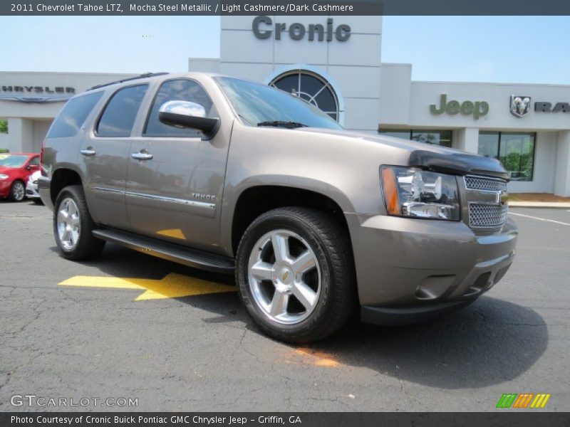 Mocha Steel Metallic / Light Cashmere/Dark Cashmere 2011 Chevrolet Tahoe LTZ