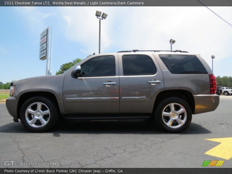 Mocha Steel Metallic / Light Cashmere/Dark Cashmere 2011 Chevrolet Tahoe LTZ