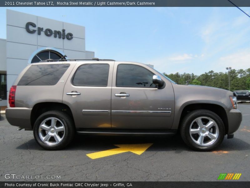 Mocha Steel Metallic / Light Cashmere/Dark Cashmere 2011 Chevrolet Tahoe LTZ