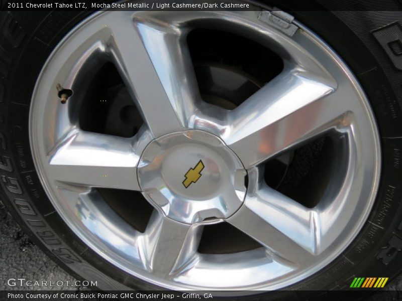 Mocha Steel Metallic / Light Cashmere/Dark Cashmere 2011 Chevrolet Tahoe LTZ