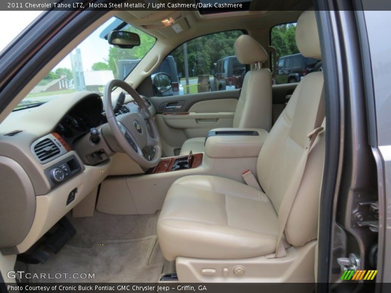 Mocha Steel Metallic / Light Cashmere/Dark Cashmere 2011 Chevrolet Tahoe LTZ