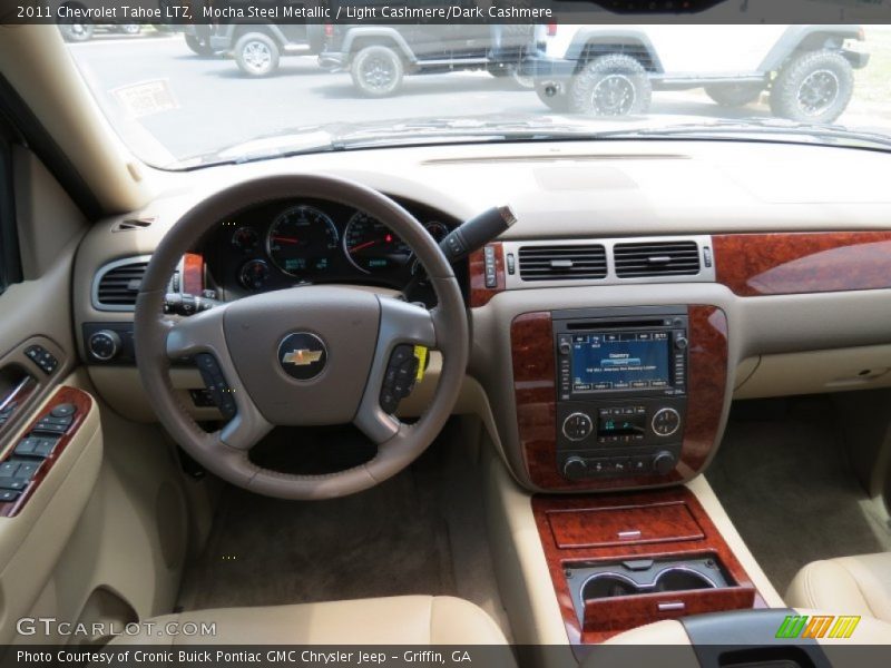 Mocha Steel Metallic / Light Cashmere/Dark Cashmere 2011 Chevrolet Tahoe LTZ