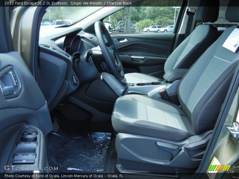 Ginger Ale Metallic / Charcoal Black 2013 Ford Escape SE 2.0L EcoBoost