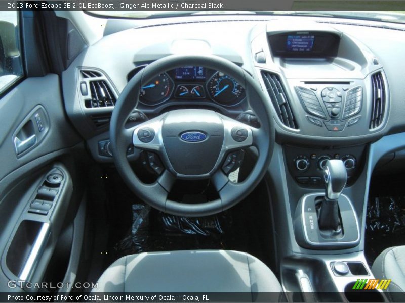 Ginger Ale Metallic / Charcoal Black 2013 Ford Escape SE 2.0L EcoBoost