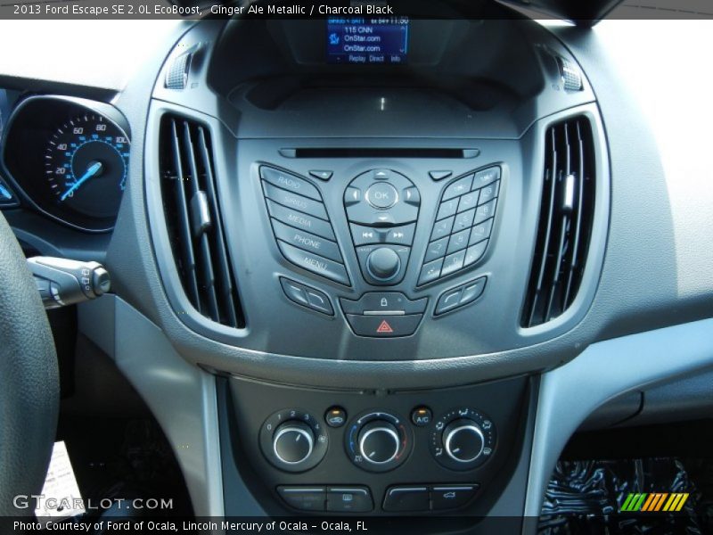 Ginger Ale Metallic / Charcoal Black 2013 Ford Escape SE 2.0L EcoBoost