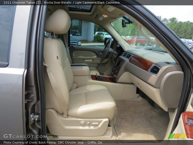 Mocha Steel Metallic / Light Cashmere/Dark Cashmere 2011 Chevrolet Tahoe LTZ