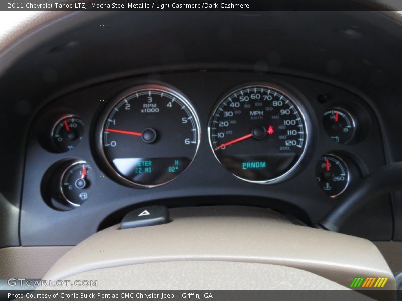Mocha Steel Metallic / Light Cashmere/Dark Cashmere 2011 Chevrolet Tahoe LTZ