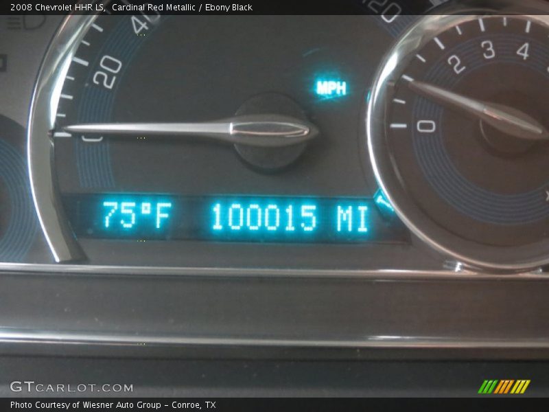 Cardinal Red Metallic / Ebony Black 2008 Chevrolet HHR LS