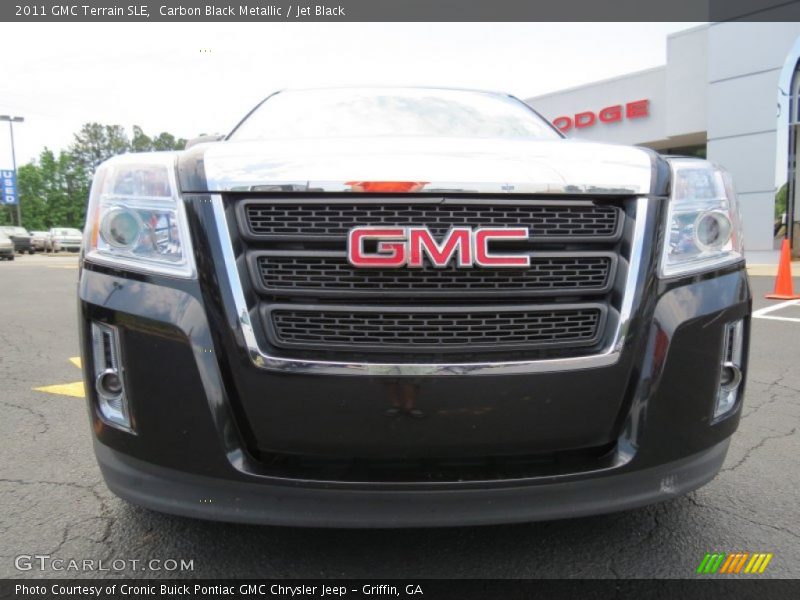 Carbon Black Metallic / Jet Black 2011 GMC Terrain SLE