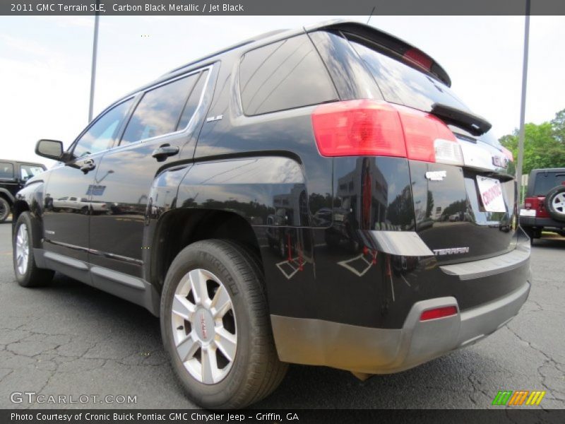 Carbon Black Metallic / Jet Black 2011 GMC Terrain SLE