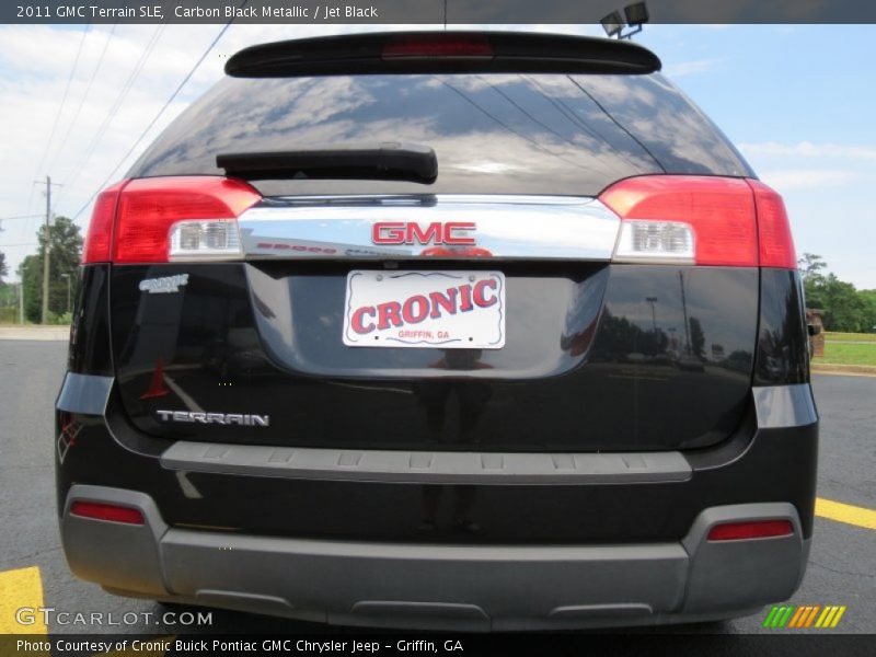Carbon Black Metallic / Jet Black 2011 GMC Terrain SLE
