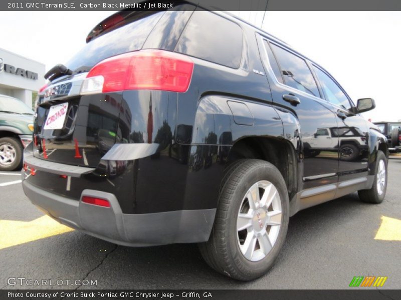 Carbon Black Metallic / Jet Black 2011 GMC Terrain SLE
