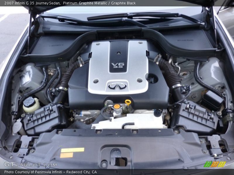 Platinum Graphite Metallic / Graphite Black 2007 Infiniti G 35 Journey Sedan