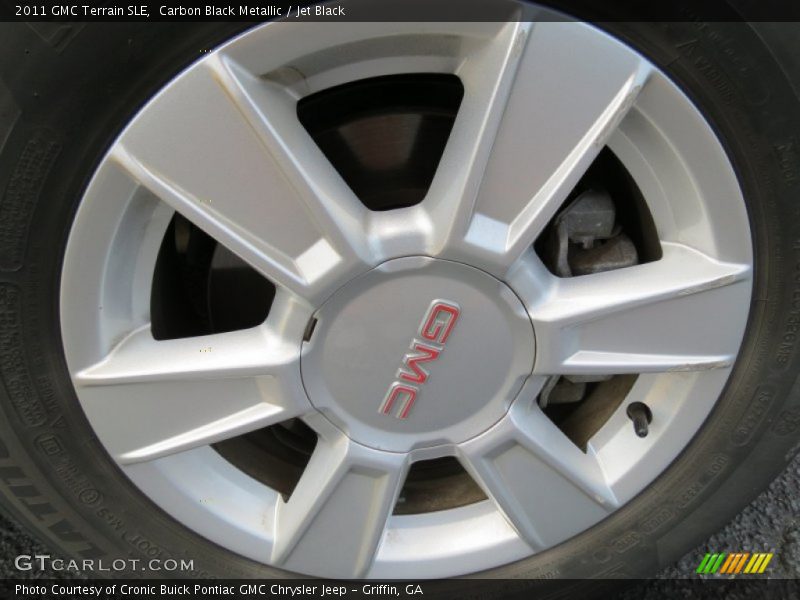 Carbon Black Metallic / Jet Black 2011 GMC Terrain SLE