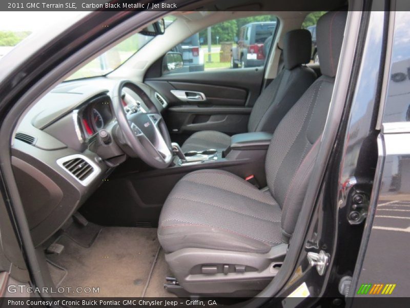 Carbon Black Metallic / Jet Black 2011 GMC Terrain SLE