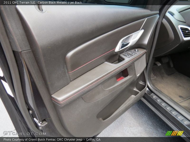 Carbon Black Metallic / Jet Black 2011 GMC Terrain SLE