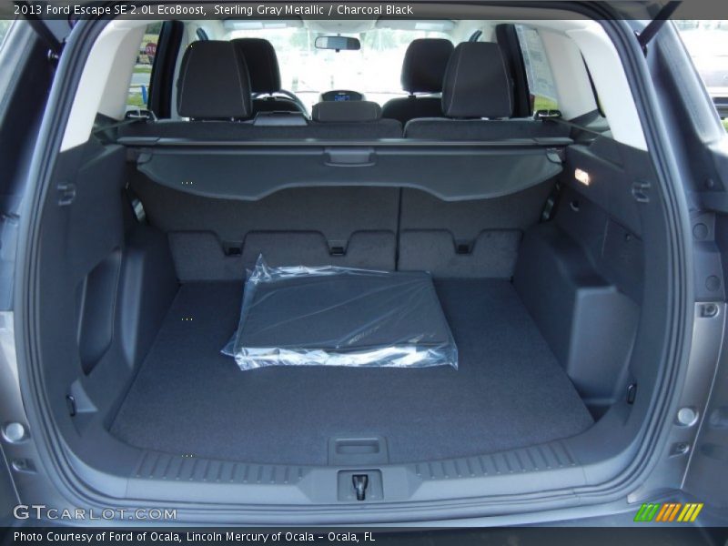 Sterling Gray Metallic / Charcoal Black 2013 Ford Escape SE 2.0L EcoBoost