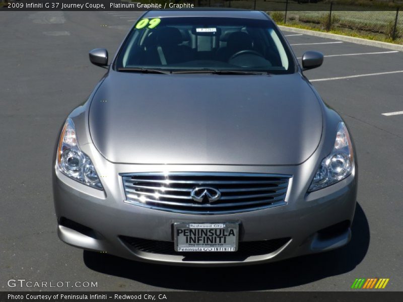 Platinum Graphite / Graphite 2009 Infiniti G 37 Journey Coupe