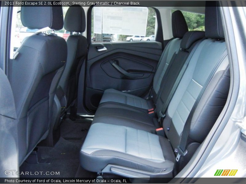 Sterling Gray Metallic / Charcoal Black 2013 Ford Escape SE 2.0L EcoBoost