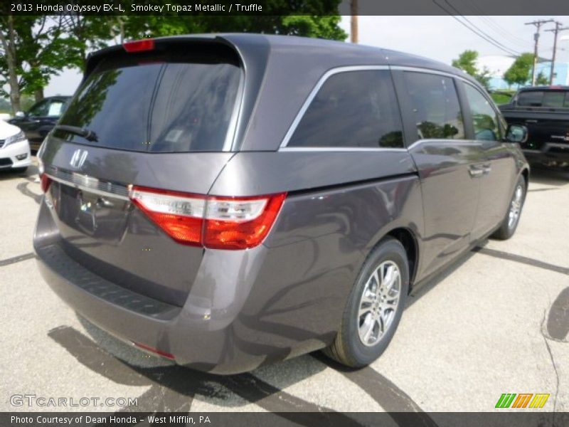 Smokey Topaz Metallic / Truffle 2013 Honda Odyssey EX-L