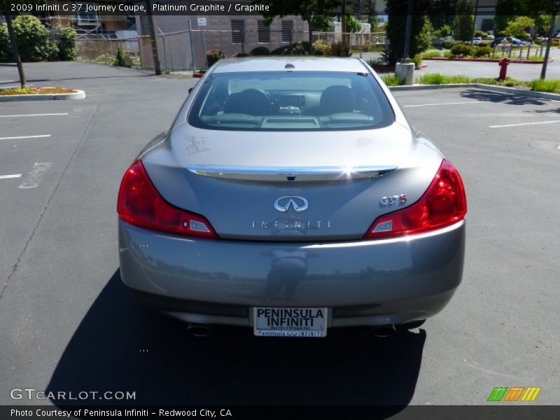 Platinum Graphite / Graphite 2009 Infiniti G 37 Journey Coupe