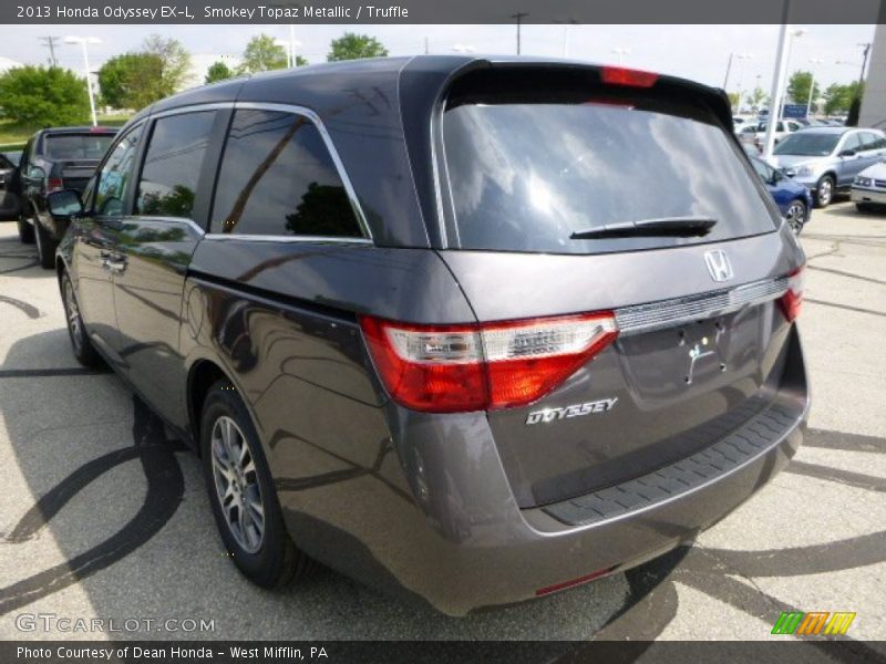 Smokey Topaz Metallic / Truffle 2013 Honda Odyssey EX-L