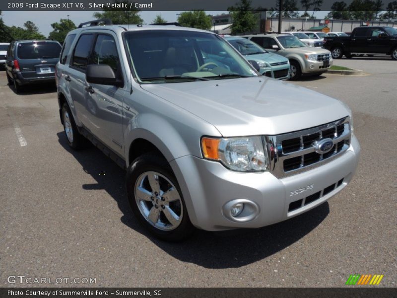 Silver Metallic / Camel 2008 Ford Escape XLT V6