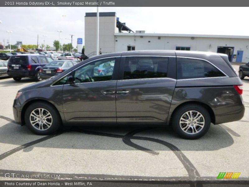 Smokey Topaz Metallic / Truffle 2013 Honda Odyssey EX-L