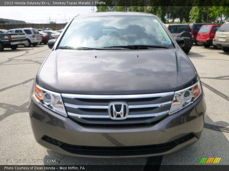 Smokey Topaz Metallic / Truffle 2013 Honda Odyssey EX-L