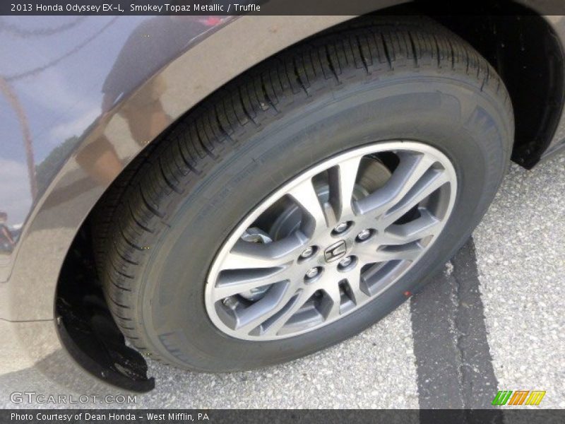 Smokey Topaz Metallic / Truffle 2013 Honda Odyssey EX-L
