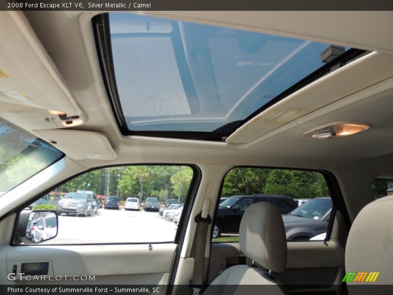 Silver Metallic / Camel 2008 Ford Escape XLT V6