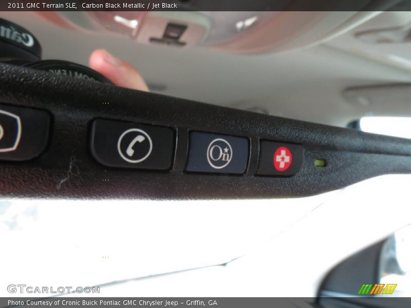 Carbon Black Metallic / Jet Black 2011 GMC Terrain SLE