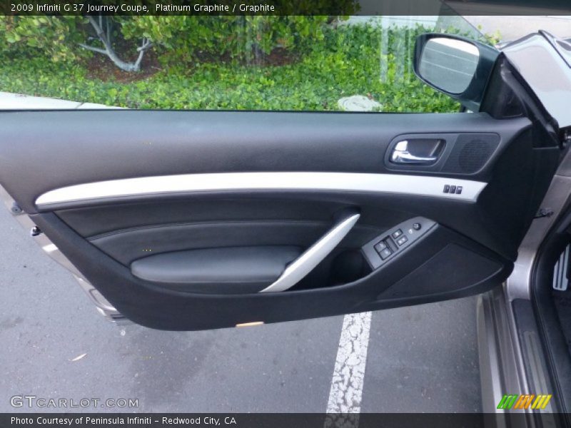 Platinum Graphite / Graphite 2009 Infiniti G 37 Journey Coupe