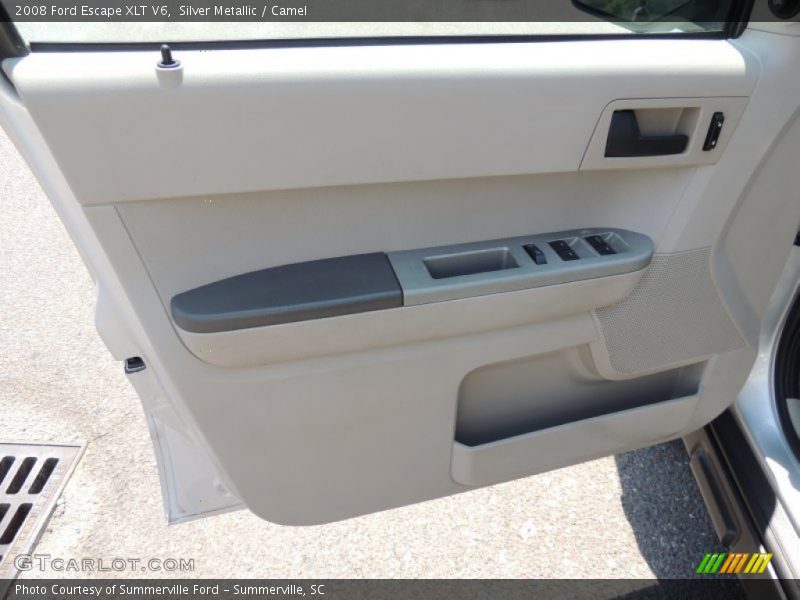 Silver Metallic / Camel 2008 Ford Escape XLT V6