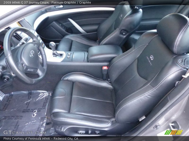 Platinum Graphite / Graphite 2009 Infiniti G 37 Journey Coupe